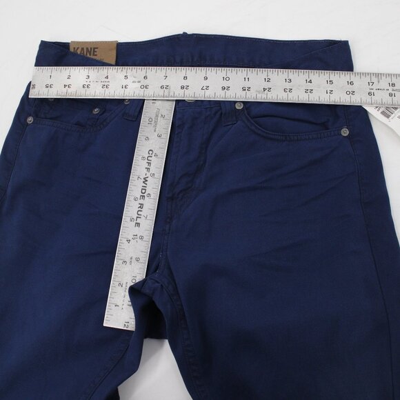 NWT J Brand Jeans Mens Size 31 L35 Kane Blue Slim Straight Leg Mid Rise USA Made - Picture 7 of 16